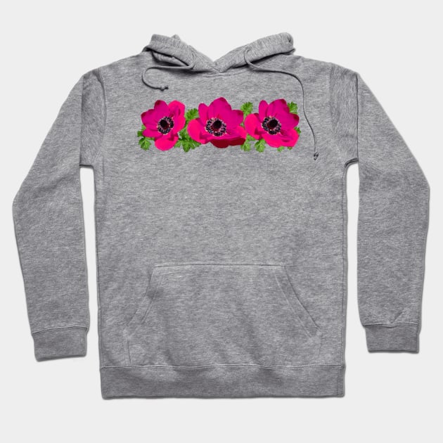 flowers Hoodie by Grazia